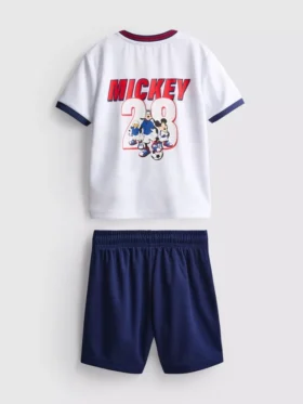 1,5–9 Jahre | Disney-Set aus T-Shirt und Shorts mit Minnie-Maus-Fussball-Motiv
