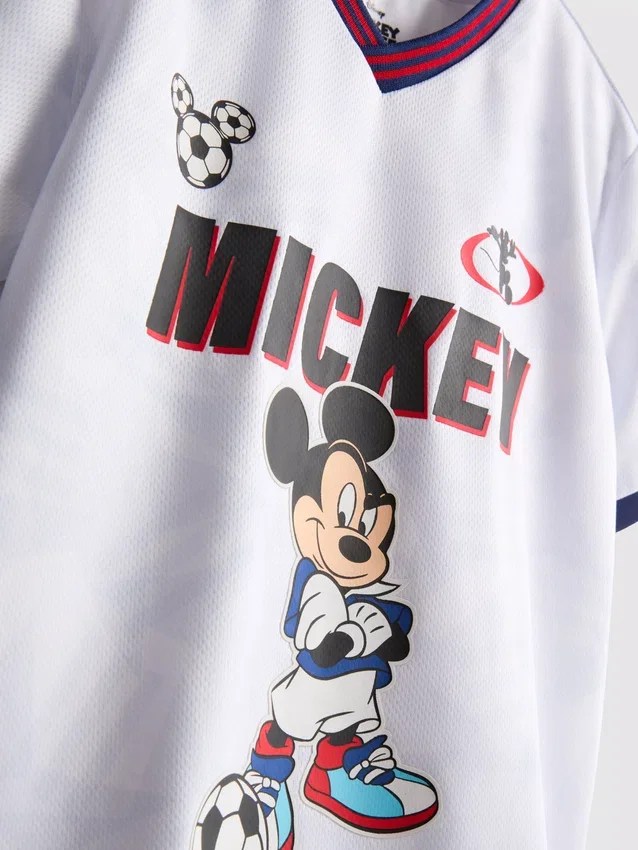 1,5–9 Jahre | Disney-Set aus T-Shirt und Shorts mit Minnie-Maus-Fussball-Motiv