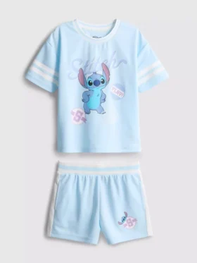 1,5–9 Jahre | Disney-Stitch-Set aus T-Shirt und Shorts