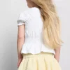 1,5–9 Jahre | gerafftes Peplum-Oberteil