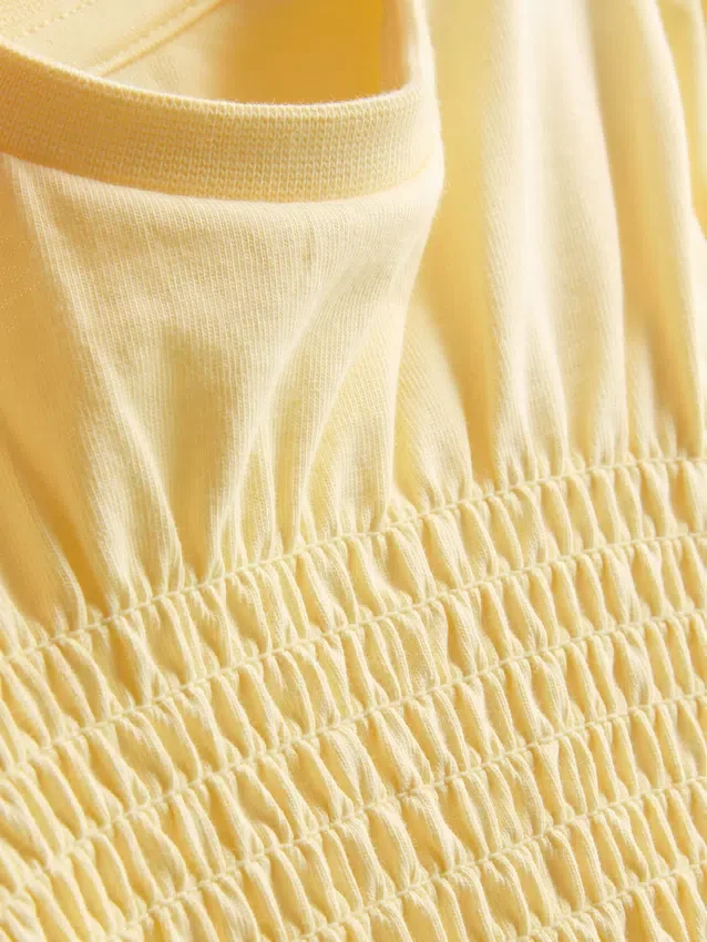 1,5–9 Jahre | gerafftes Peplum-Oberteil