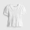 1,5–9 Jahre | gerafftes Peplum-Oberteil
