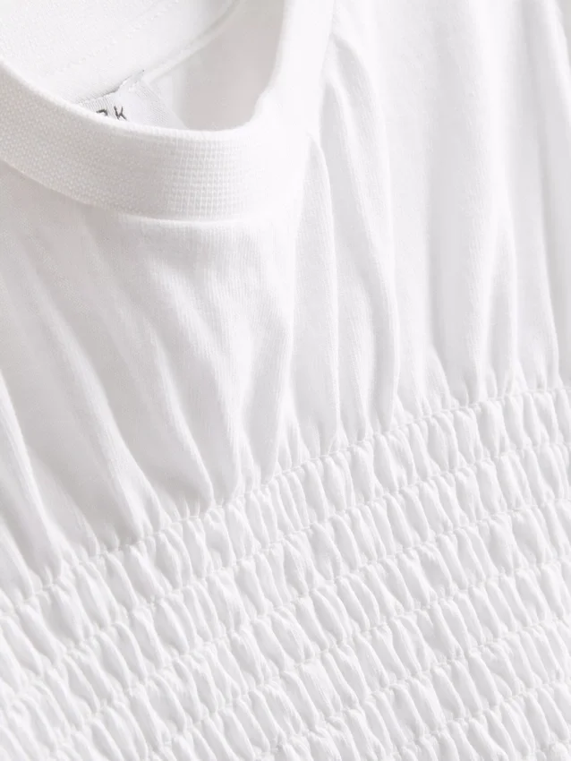 1,5–9 Jahre | gerafftes Peplum-Oberteil
