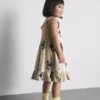 1,5–9 Jahre | Gerafftes Stufenkleid mit Blumenmuster
