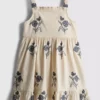 1,5–9 Jahre | Gerafftes Stufenkleid mit Blumenmuster