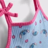 1,5–9 Jahre | Gerippter Strampler mit Disney-Figur «Stitch»
