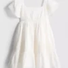 1,5–9 Jahre | Gespickeltes Lochmuster-Kleid