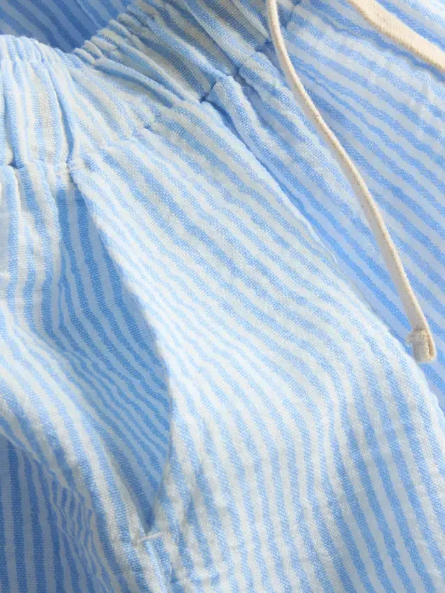 1,5–9 Jahre | Gestreifte Seersucker-Hose