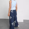 1,5–9 Jahre | Hose mit Blumenstickerei