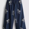 1,5–9 Jahre | Hose mit Blumenstickerei