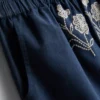 1,5–9 Jahre | Hose mit Blumenstickerei