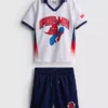 1,5–9 Jahre | Marvel Spider-Man Fussball-T-Shirt und Shorts im Set