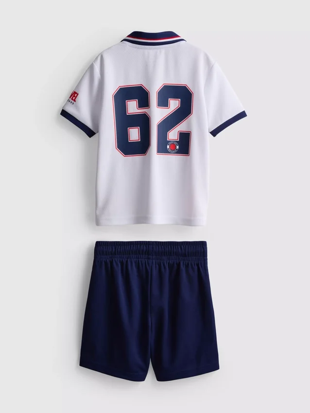 1,5–9 Jahre | Marvel Spider-Man Fussball-T-Shirt und Shorts im Set