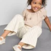 1,5–9 Jahre | Nadelstreifen-Jeans mit weitem Bein