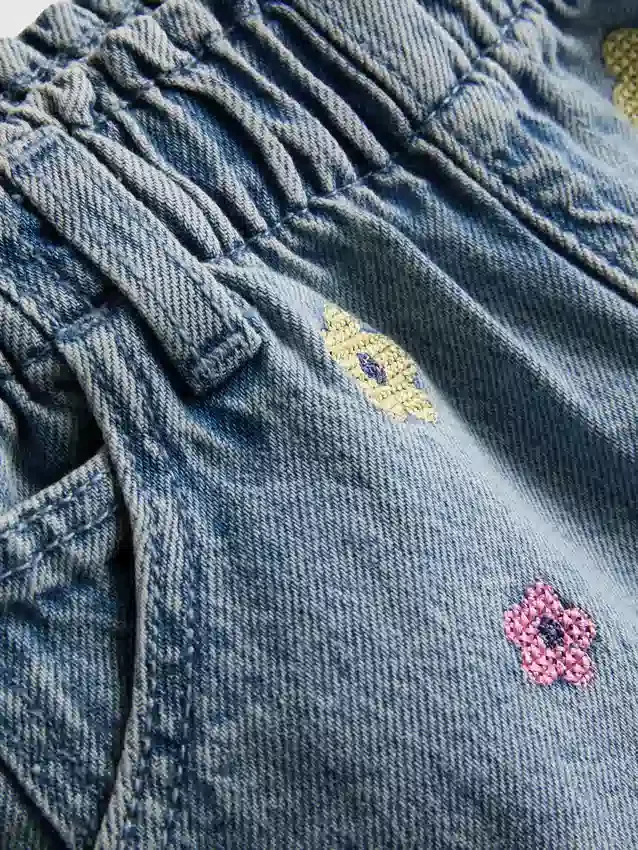 1,5–9 Jahre | Paperbag-Jeans-Shorts