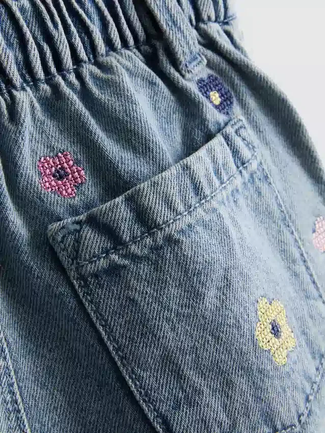 1,5–9 Jahre | Paperbag-Jeans-Shorts