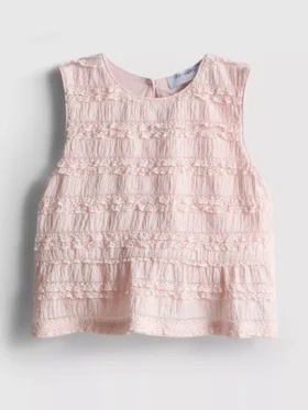 1,5–9 Jahre | Ärmellose Bluse mit Schößchen