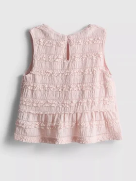 1,5–9 Jahre | Ärmellose Bluse mit Schößchen