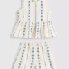1,5–9 Jahre | Set aus bestickter Bluse und Shorts