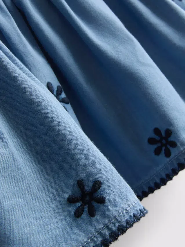 1,5–9 Jahre | Set aus Chambray-Bluse und Shorts