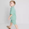 1,5–9 Jahre | Set aus gestreiftem Hemd und Shorts