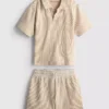 1,5–9 Jahre | Set aus gestreiftem Hemd und Shorts