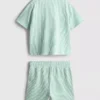1,5–9 Jahre | Set aus gestreiftem Hemd und Shorts