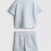 1,5–9 Jahre | Set aus gestreiftem Hemd und Shorts