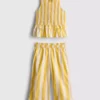 1,5–9 Jahre | Set aus gestreifter Peplum-Bluse und Hose