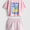 1,5–9 Jahre | Set aus kastenförmigem T-Shirt und Shorts