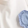 1,5–9 Jahre | Set aus T-Shirt mit Rüschen und Hose