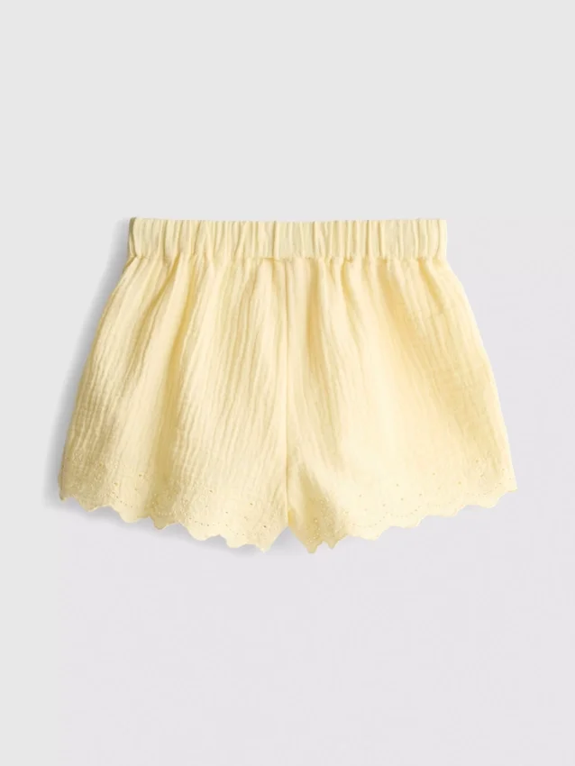 1,5–9 Jahre | Shorts mit Ösen und Wellenrand