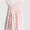 1,5–9 Jahre | Smockkleid mit Zitronenprint