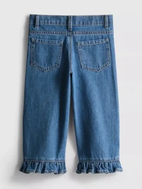 1–9 Jahre | Jeans mit Rüschen am Saum