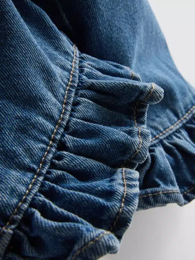 1–9 Jahre | Jeans mit Rüschen am Saum