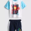 1–9 Jahre | Marvel Iron Man T-Shirt- und Shorts-Set
