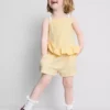 1–9 Jahre | Set aus Peplum-Top und Shorts