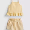 1–9 Jahre | Set aus Peplum-Top und Shorts