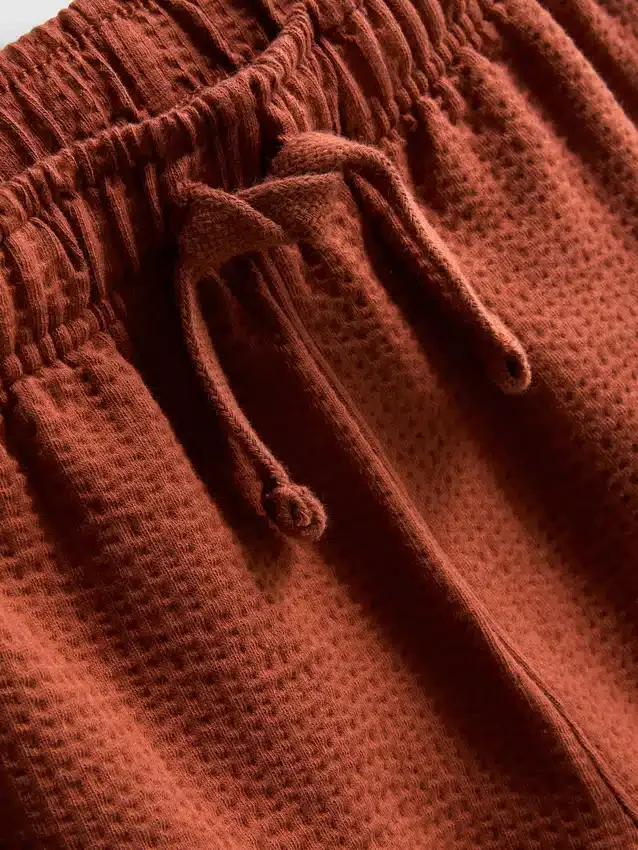 1–9 Jahre | Set aus strukturiertem Polohemd und Shorts