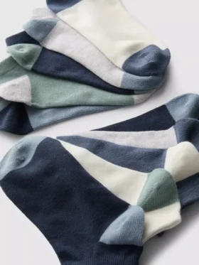 10er-Pack Sneaker-Socken mit flachen Nähten