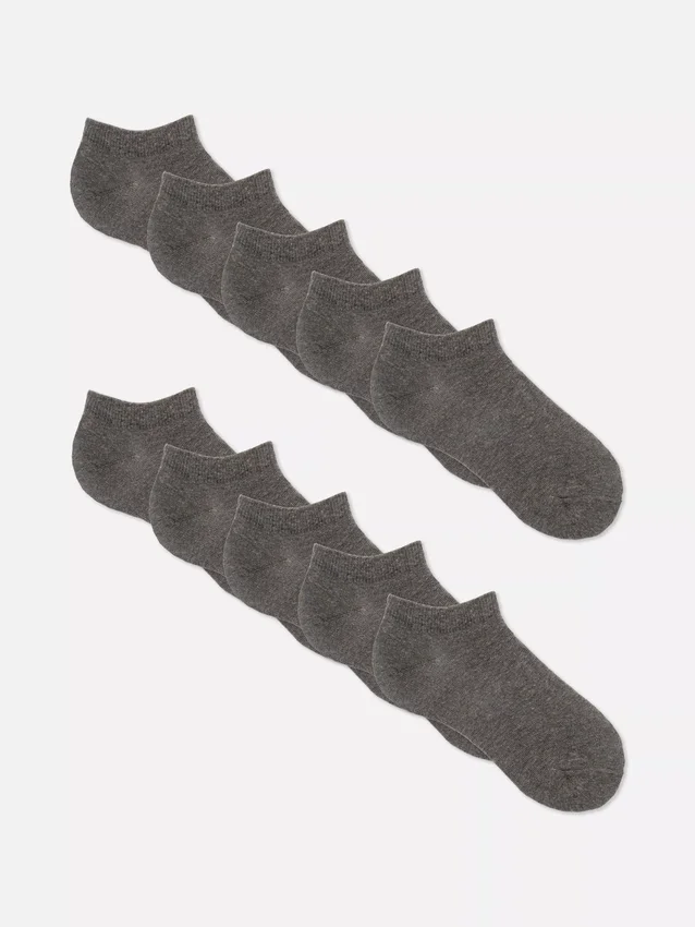 10er-Pack unverzichtbare Sneaker-Socken