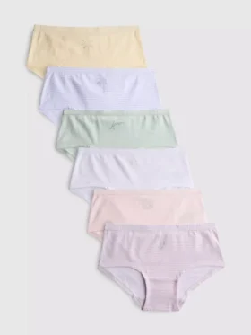 2–15 Jahre | 6er-Pack Hipster-Slips mit Strandmotiv