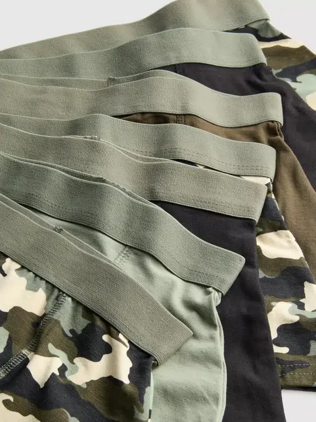 2–15 Jahre | 7er-Pack Boxershorts mit Camouflage-Motiv