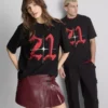 21 Savage Kurzarm-Shorts