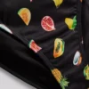 2er-Pack bedruckte Bikinihösli mit seitlichem Bindeband