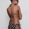 2er-Pack bedrucktes Dreieck-Bikini-Oberteil
