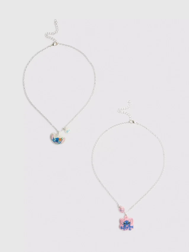 2er-Pack Disney-Stitch-BFF-Halsketten