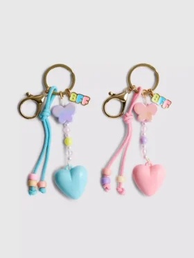 2er-Pack Freundschafts-Taschenanhänger