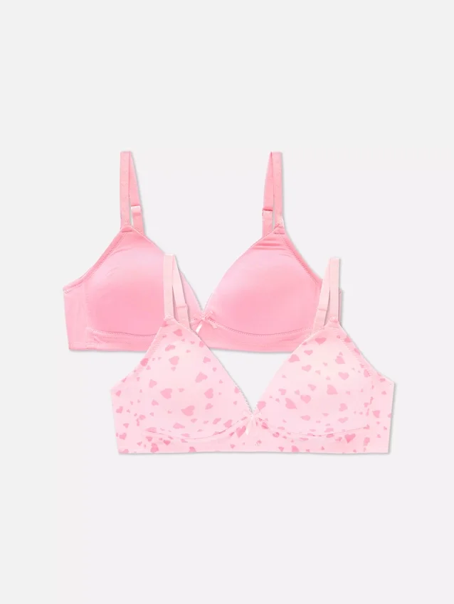 2er-Pack geformte BHs