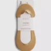 2er-Pack gepolsterte Fussbett-Socken